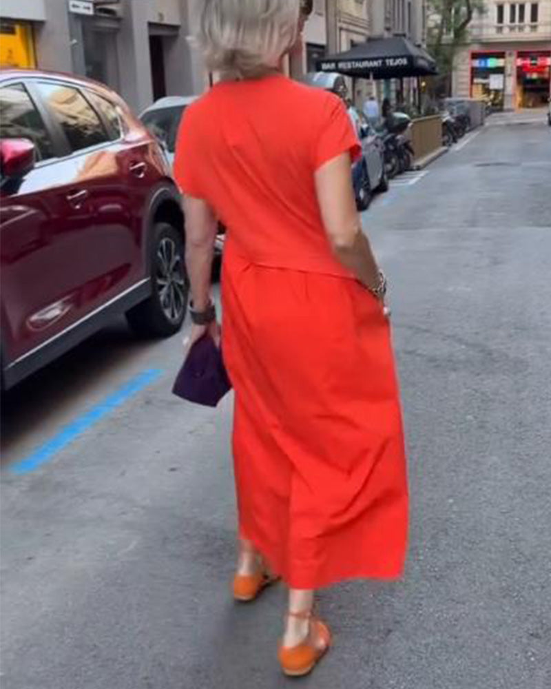 Fashionable And Elegant Street Style Slim Dress