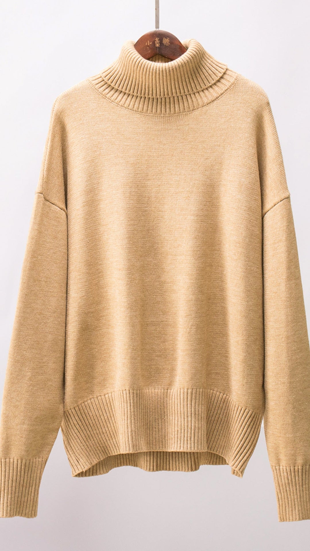 Coraline Turtleneck Sweater (Loose Fit)