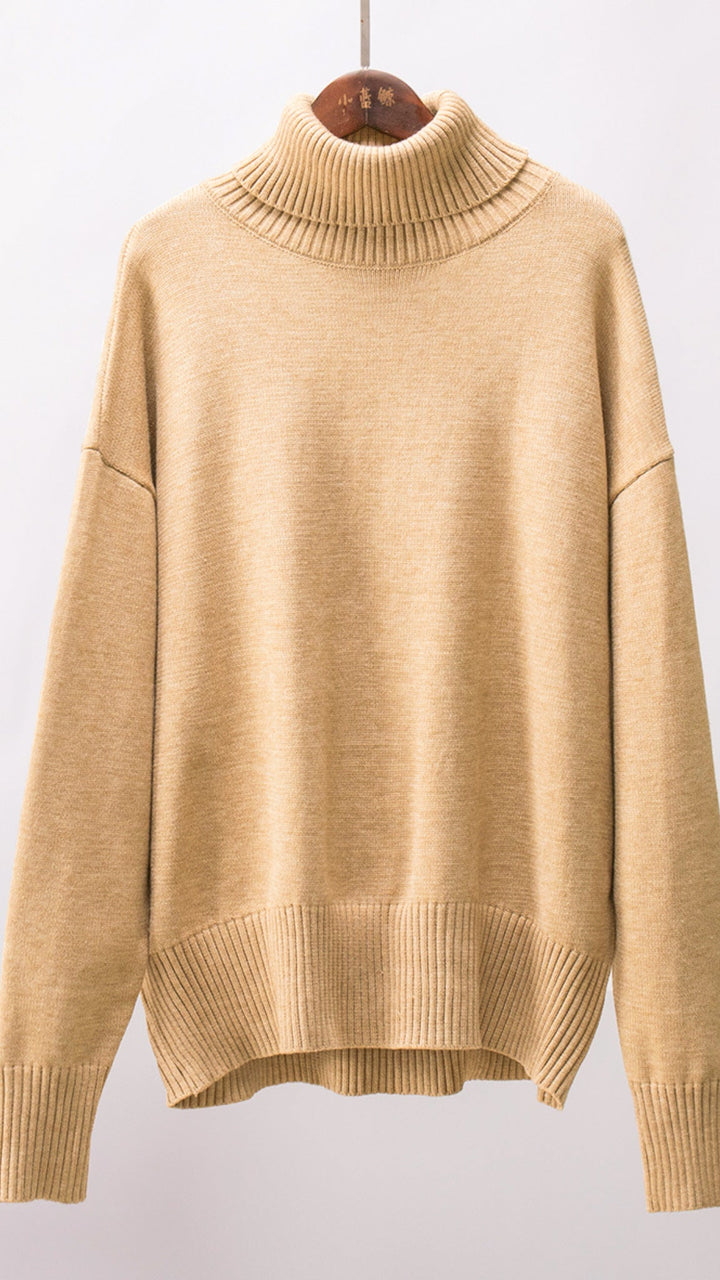 Coraline Turtleneck Sweater (Loose Fit)