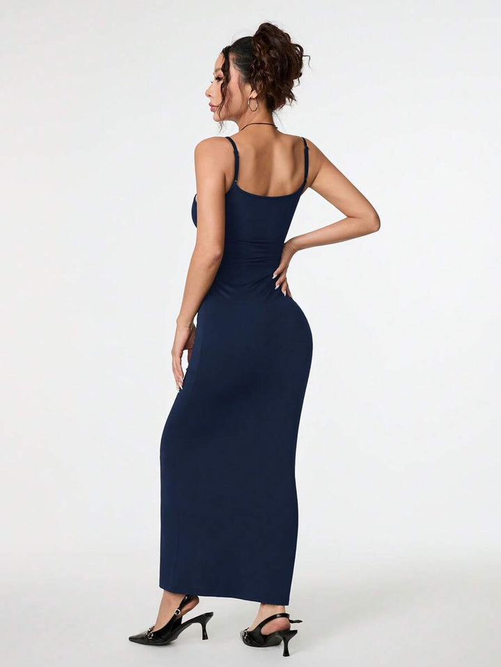 Vestido largo ajustado