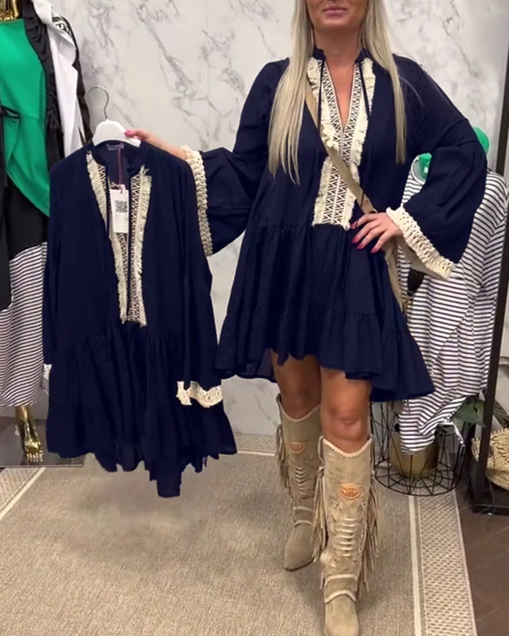 Loose Bohemian Holiday Dress