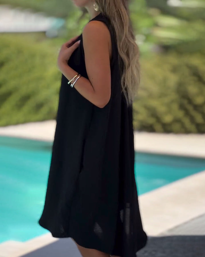 Sleeveless Casual Dress