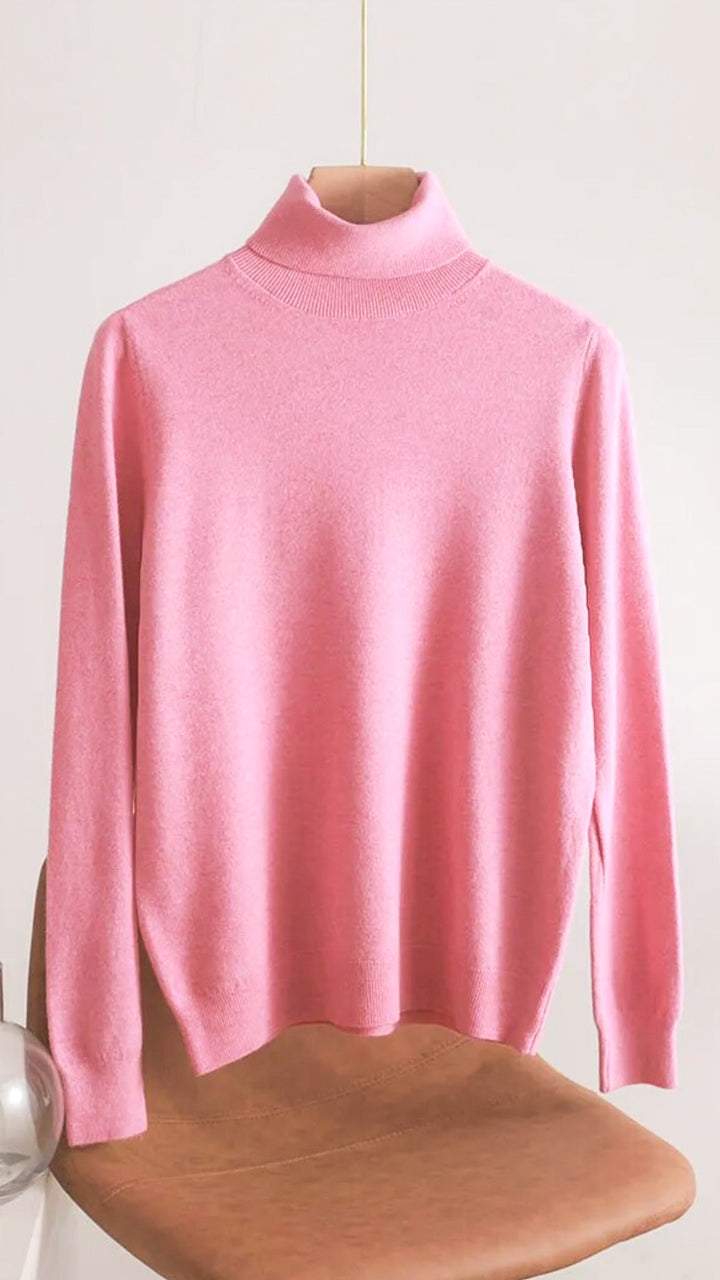 Basic Turtleneck Pullover