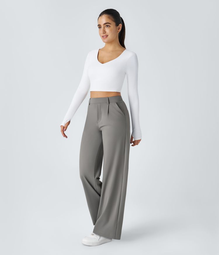 Sarah - Straight Work Pants