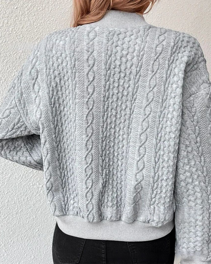 Solid color button down cardigan