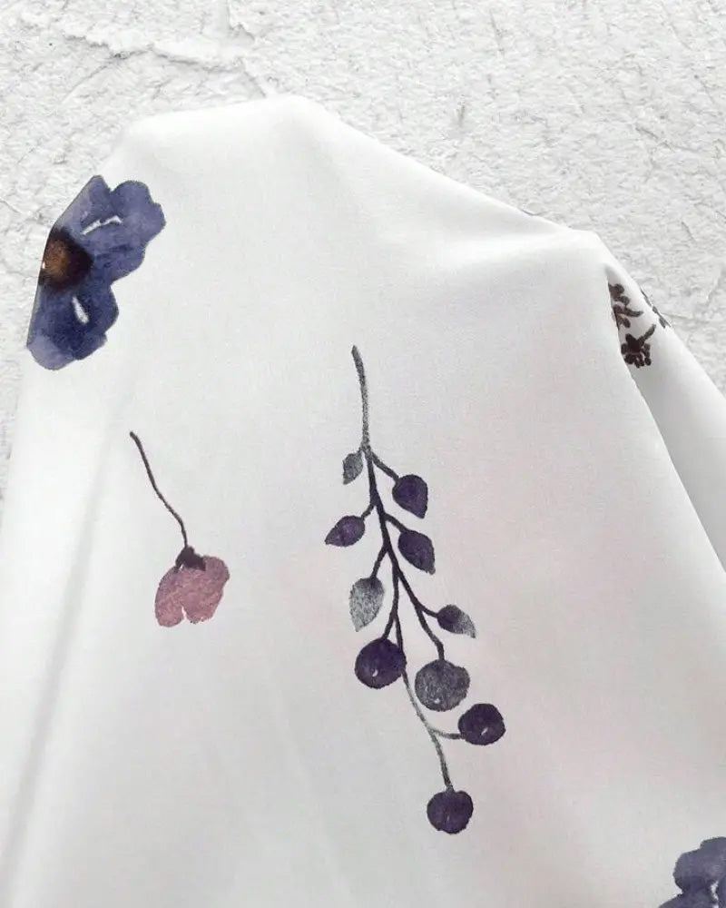 Fashion Print Fitted Dress