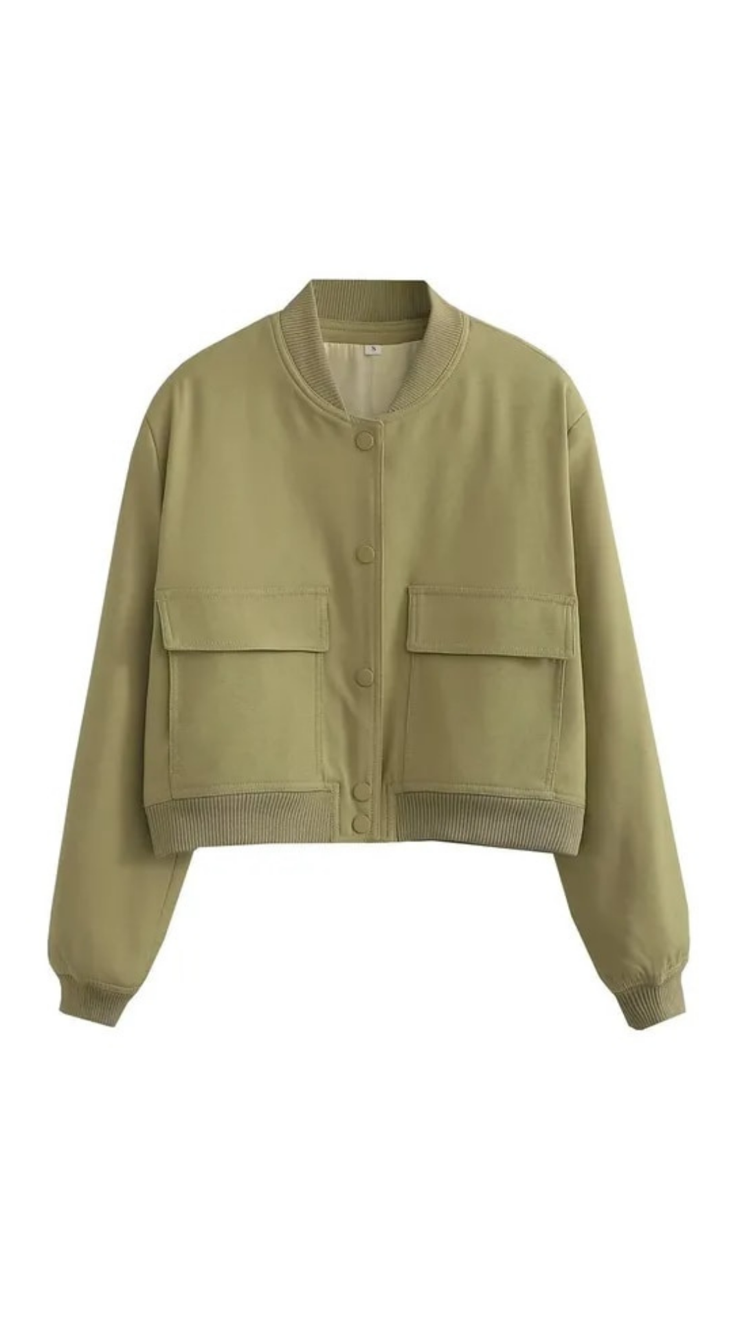 Rhea Button Down Bomber Jacket