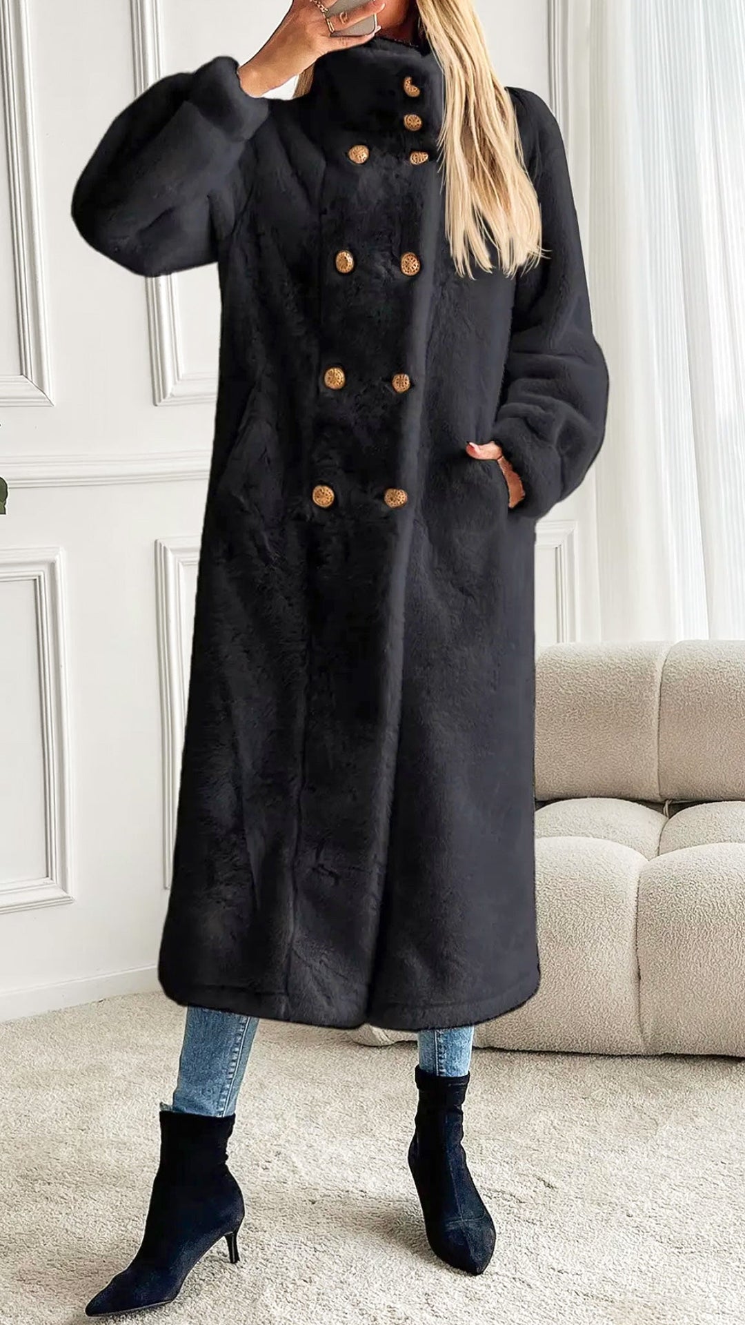 Bianca Plush Coat