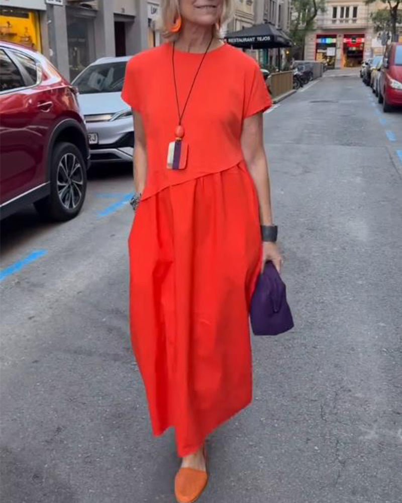 Fashionable And Elegant Street Style Slim Dress