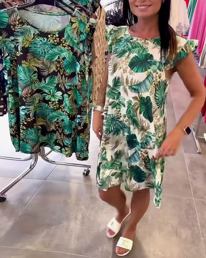 Versatile Printed Dress