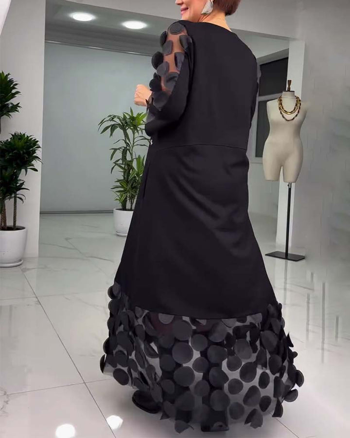 3D Embroidery Fashion Dress