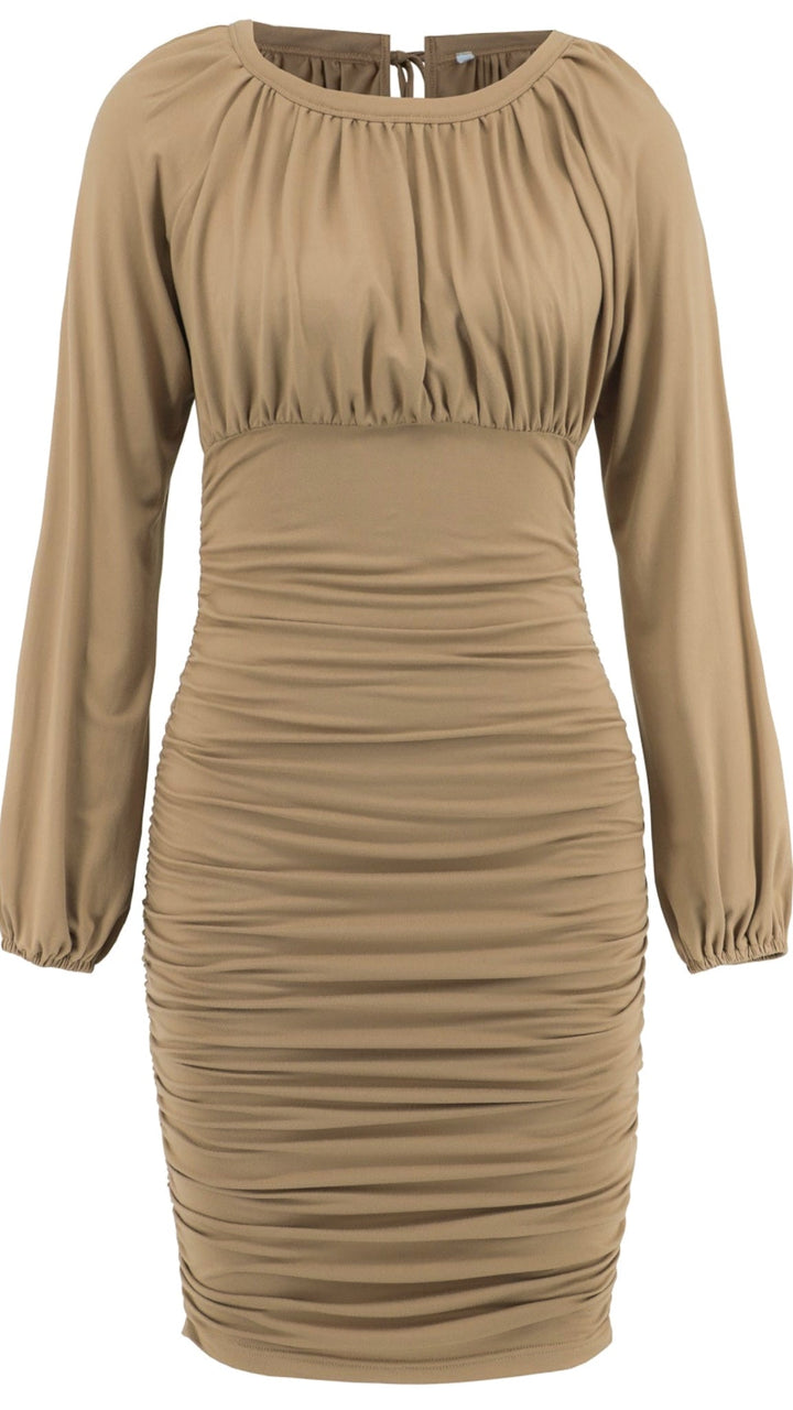 Stella Bodycon Ruche Dress