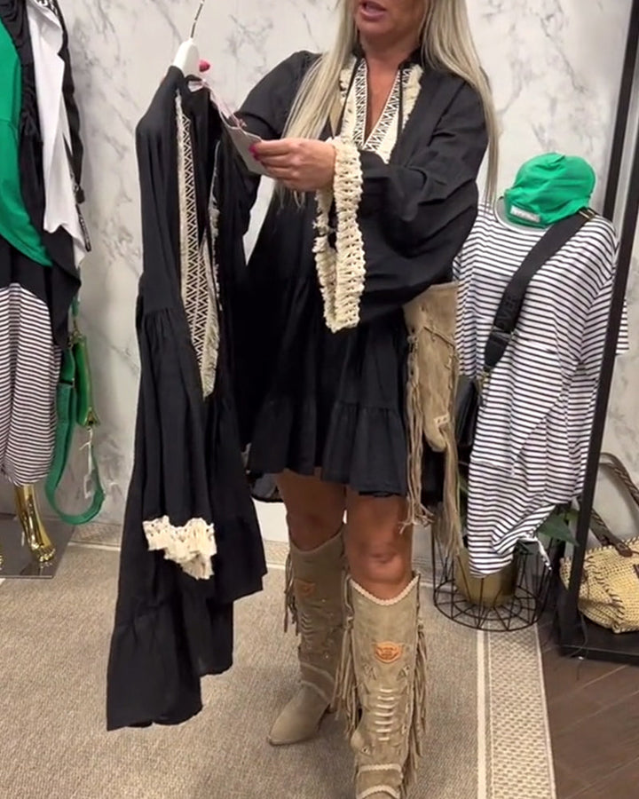 Loose Bohemian Holiday Dress