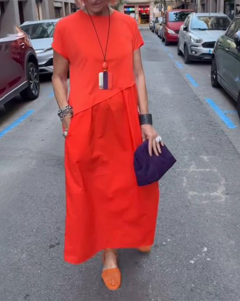 Fashionable And Elegant Street Style Slim Dress
