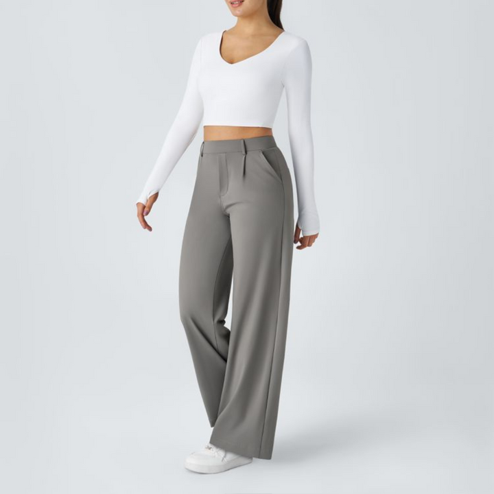 Sarah - Straight Work Pants