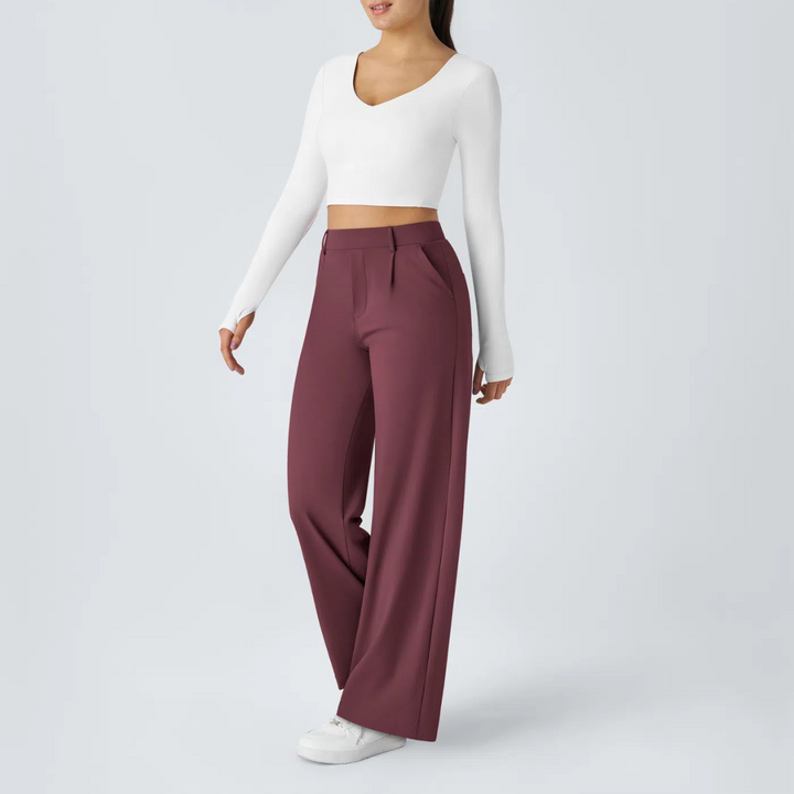Sarah - Straight Work Pants