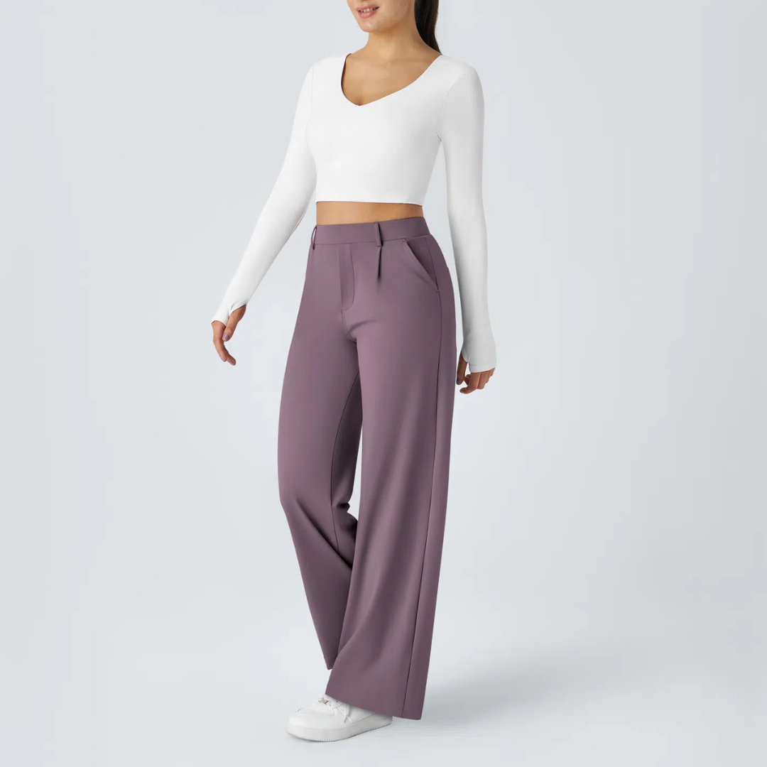 Sarah - Straight Work Pants