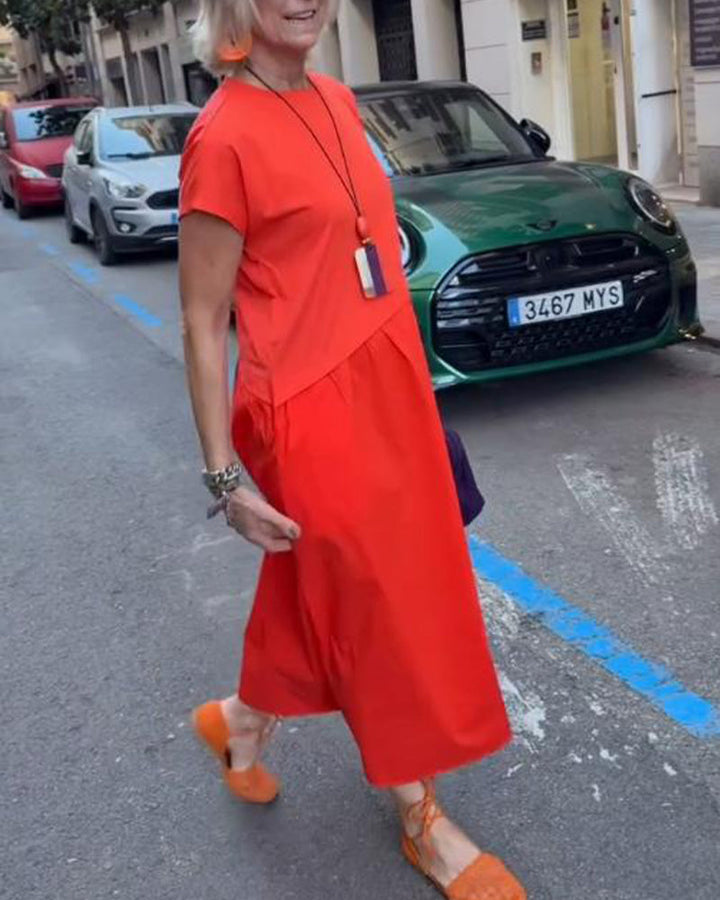Fashionable And Elegant Street Style Slim Dress