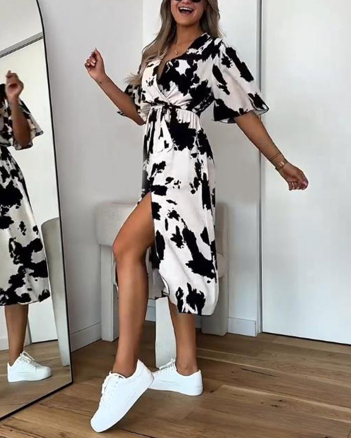 Fashionable Sexy Slit Dress