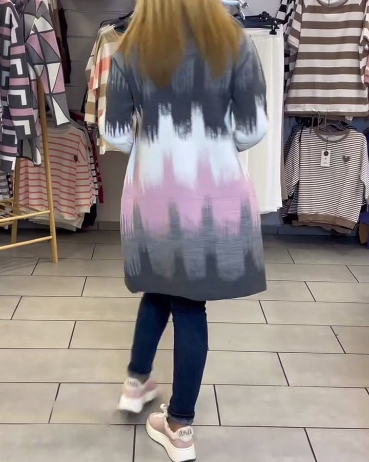 Fashionable Street Long-Sleeved Cardigan