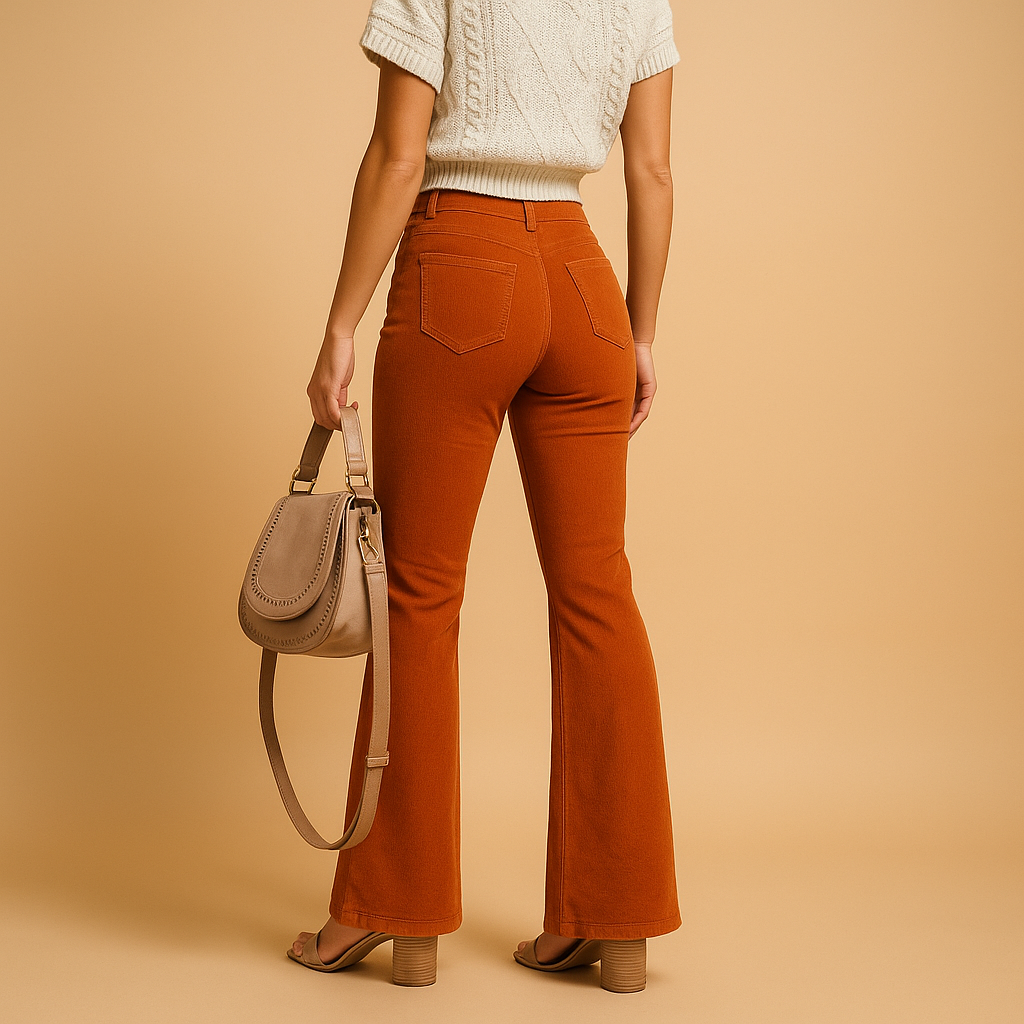 Vintage Flair Corduroy Trousers