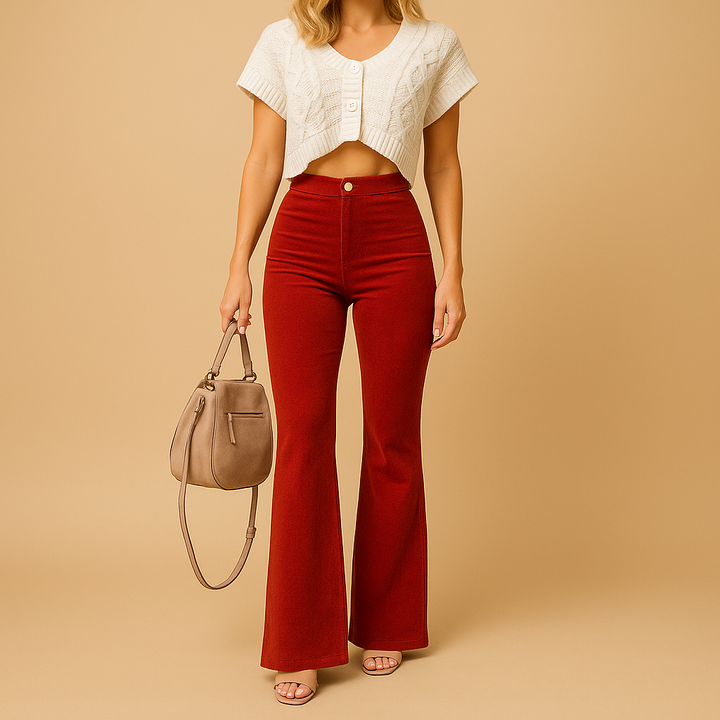 Vintage Flair Corduroy Trousers