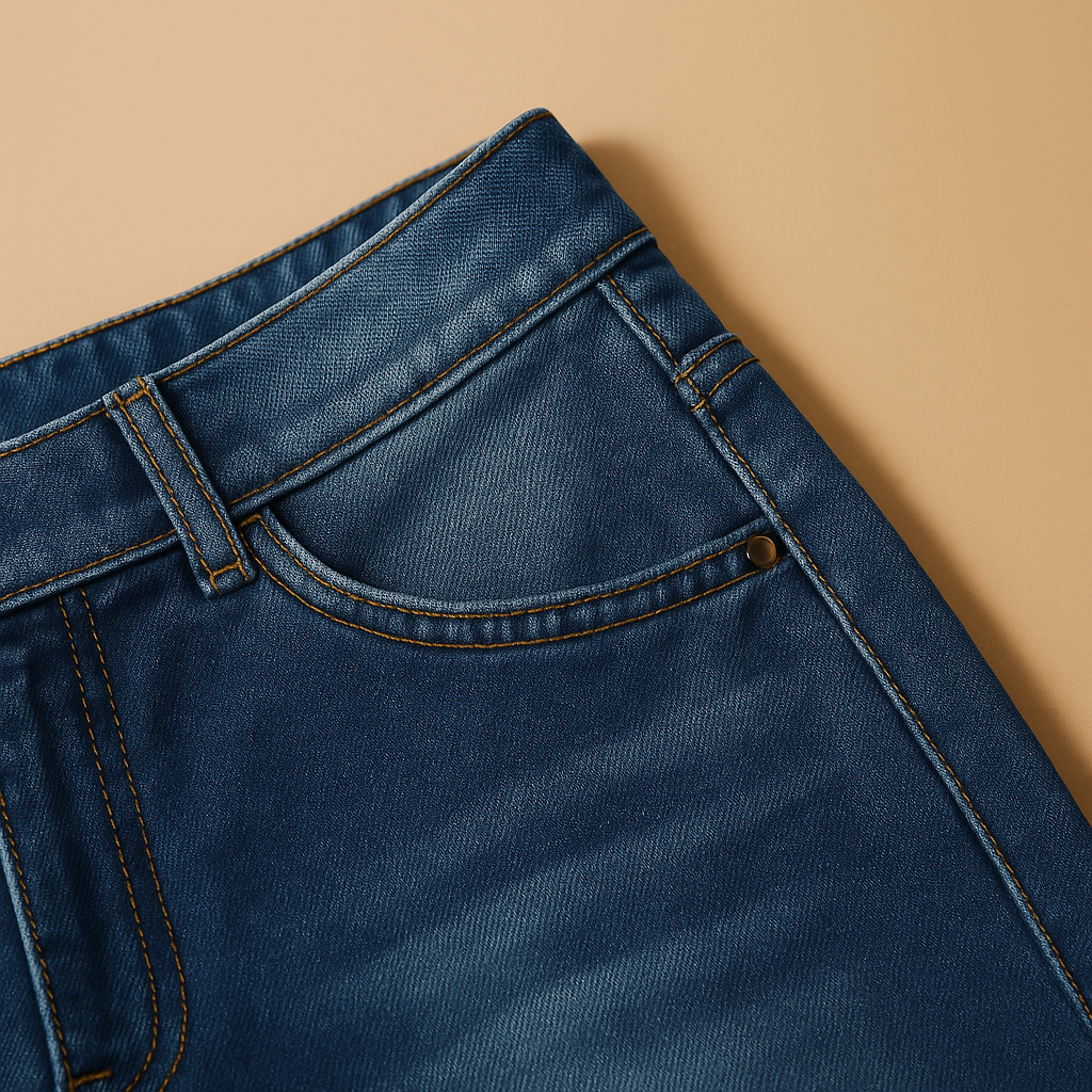 Relaxed High-Waist Denim