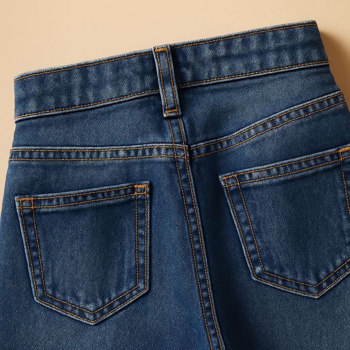 Relaxed High-Waist Denim