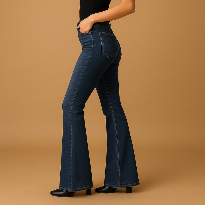 Elegant High-Waist Flares.